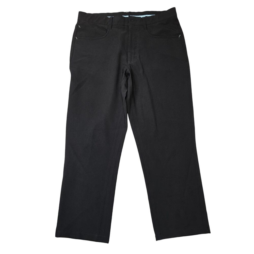 FootJoy pants Men's size 32X30 black Athletic Fit Golf Performance